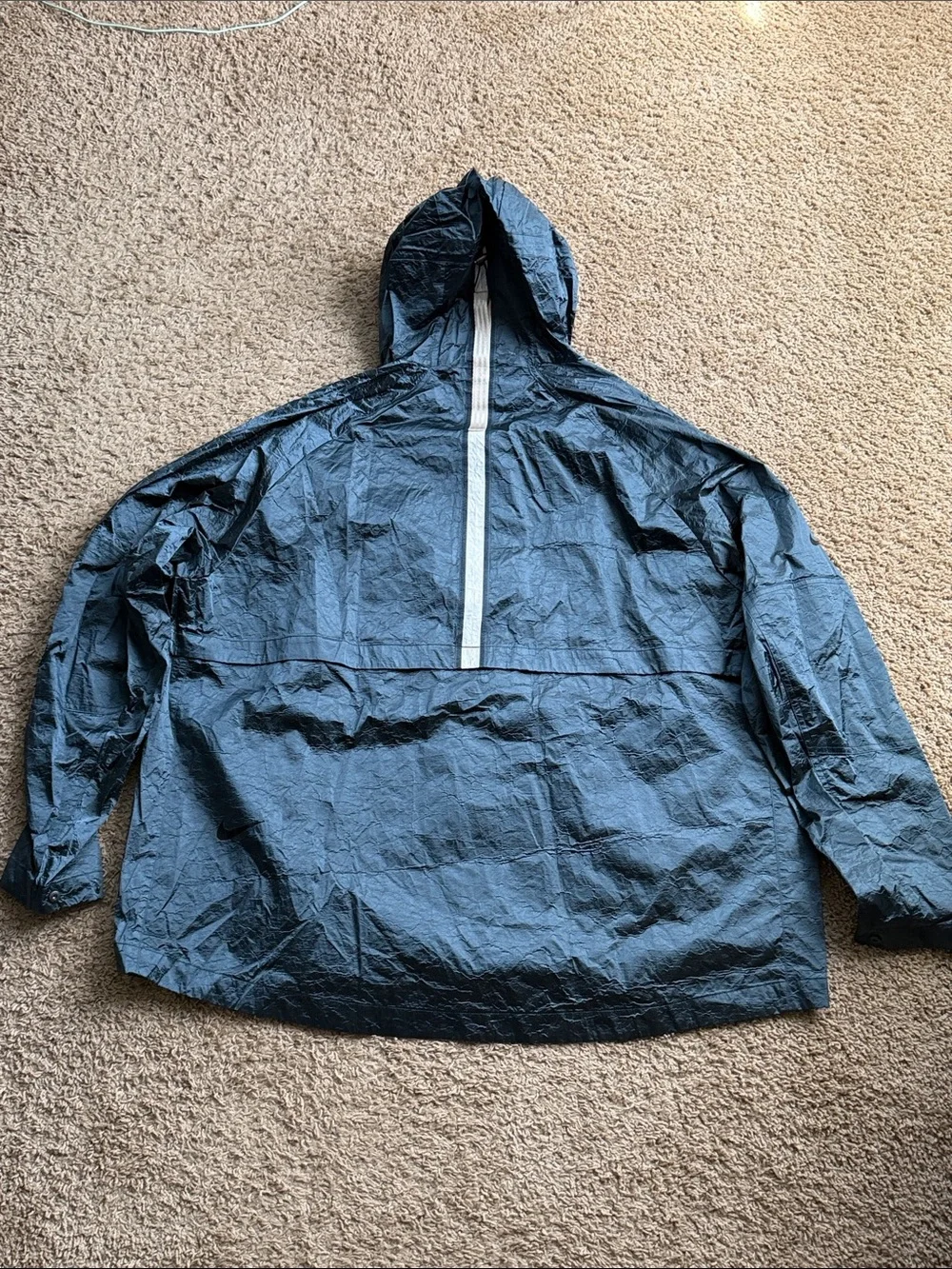NWT Men's Nike Deep Ocean Sportswear Tech Pack Woven Hooded Jacket Size 3XL